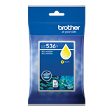 LC536 Brother LC536Y Yellow Ink Cartridge, 900 pages